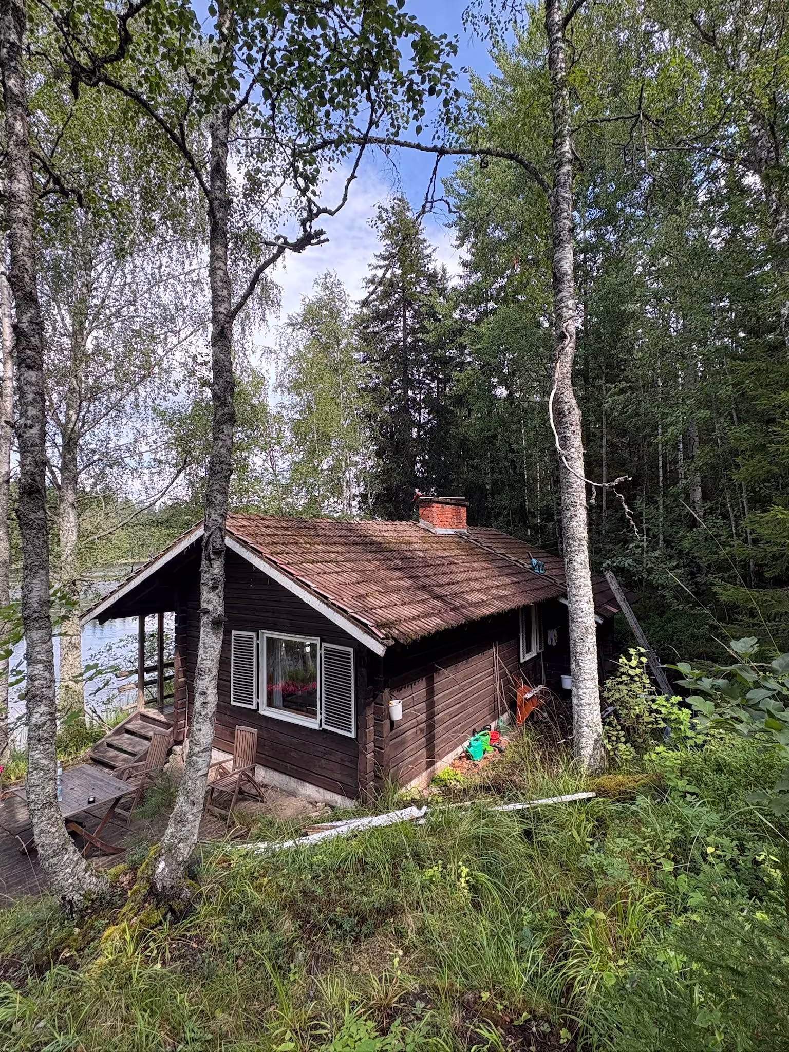 Jälkeen: Katon puhdistus ja esto